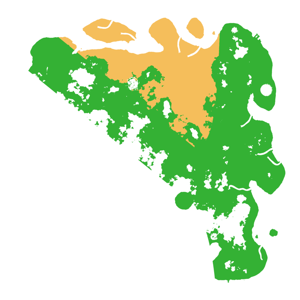 Biome Rust Map: Procedural Map, Size: 4500, Seed: 681463214