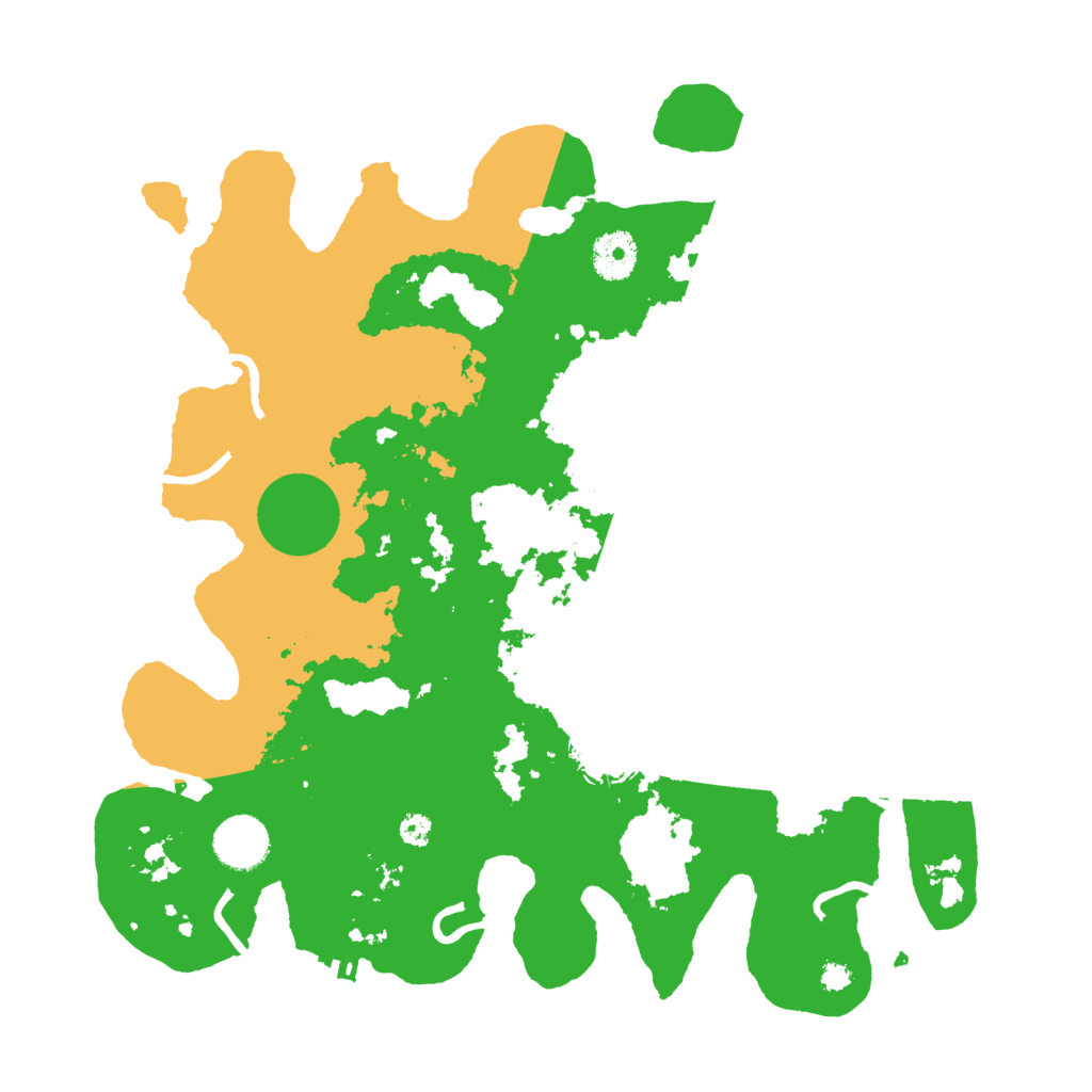 Biome Rust Map: Procedural Map, Size: 3500, Seed: 1020305919