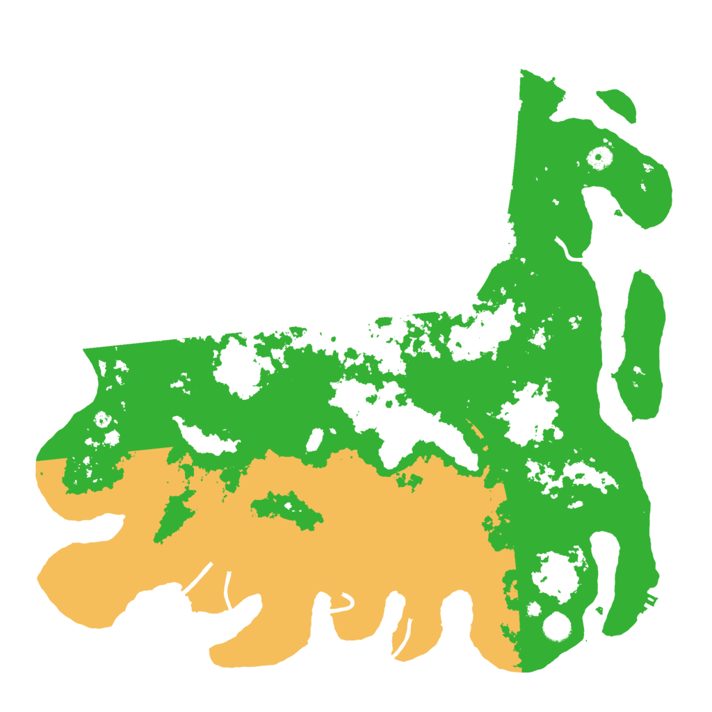 Biome Rust Map: Procedural Map, Size: 4500, Seed: 1313400097