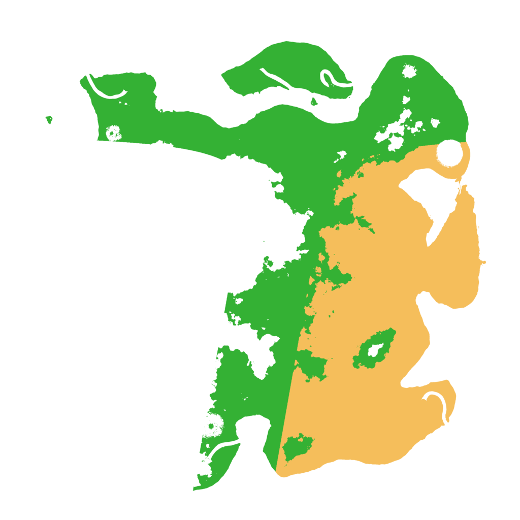Biome Rust Map: Procedural Map, Size: 3500, Seed: 178372610
