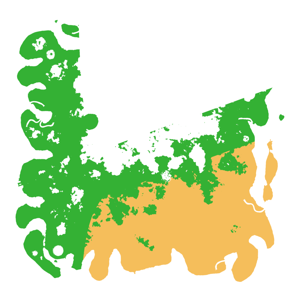 Biome Rust Map: Procedural Map, Size: 5000, Seed: 187474138