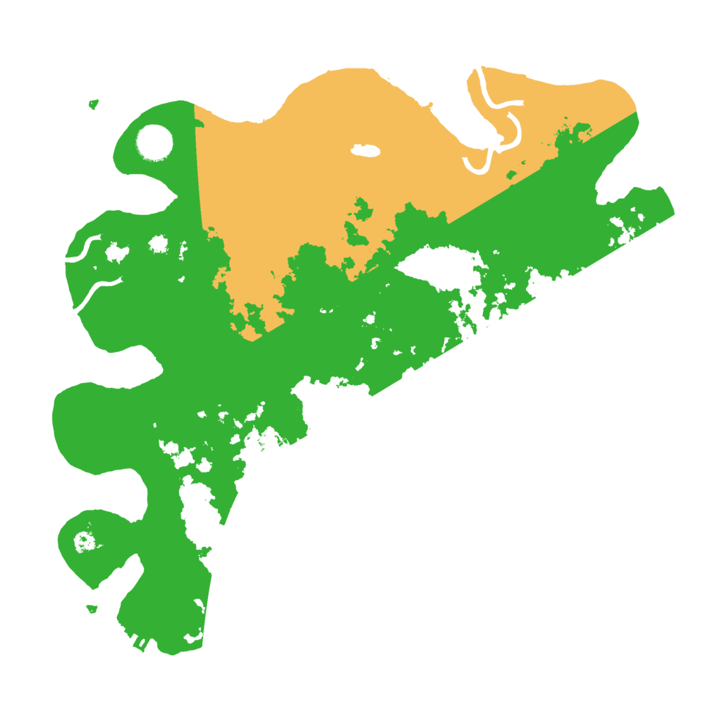 Biome Rust Map: Procedural Map, Size: 3500, Seed: 67856