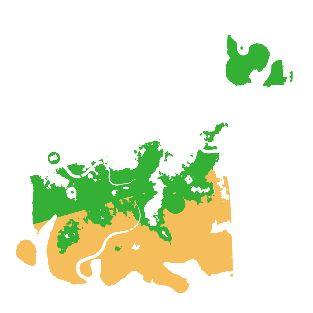 Biome Rust Map: Procedural Map, Size: 4250, Seed: 621846765