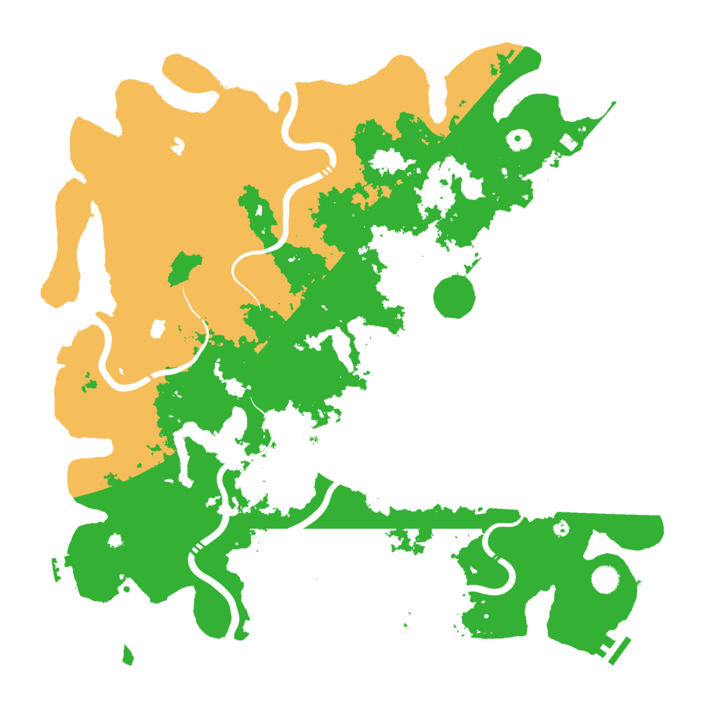 Biome Rust Map: Procedural Map, Size: 4500, Seed: 578061787