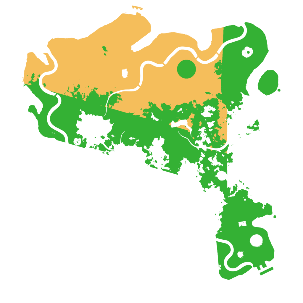 Biome Rust Map: Procedural Map, Size: 4250, Seed: 2337