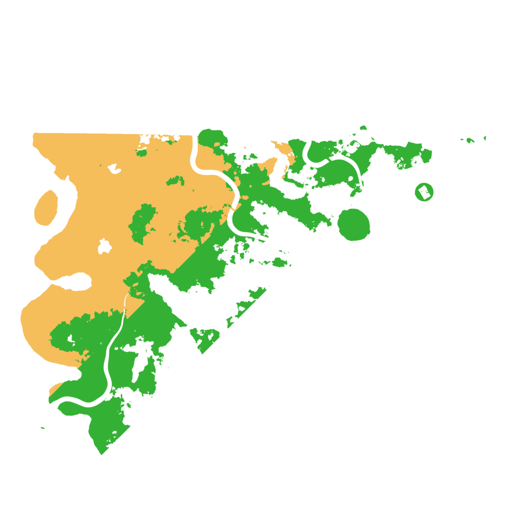 Biome Rust Map: Procedural Map, Size: 4500, Seed: 583564396