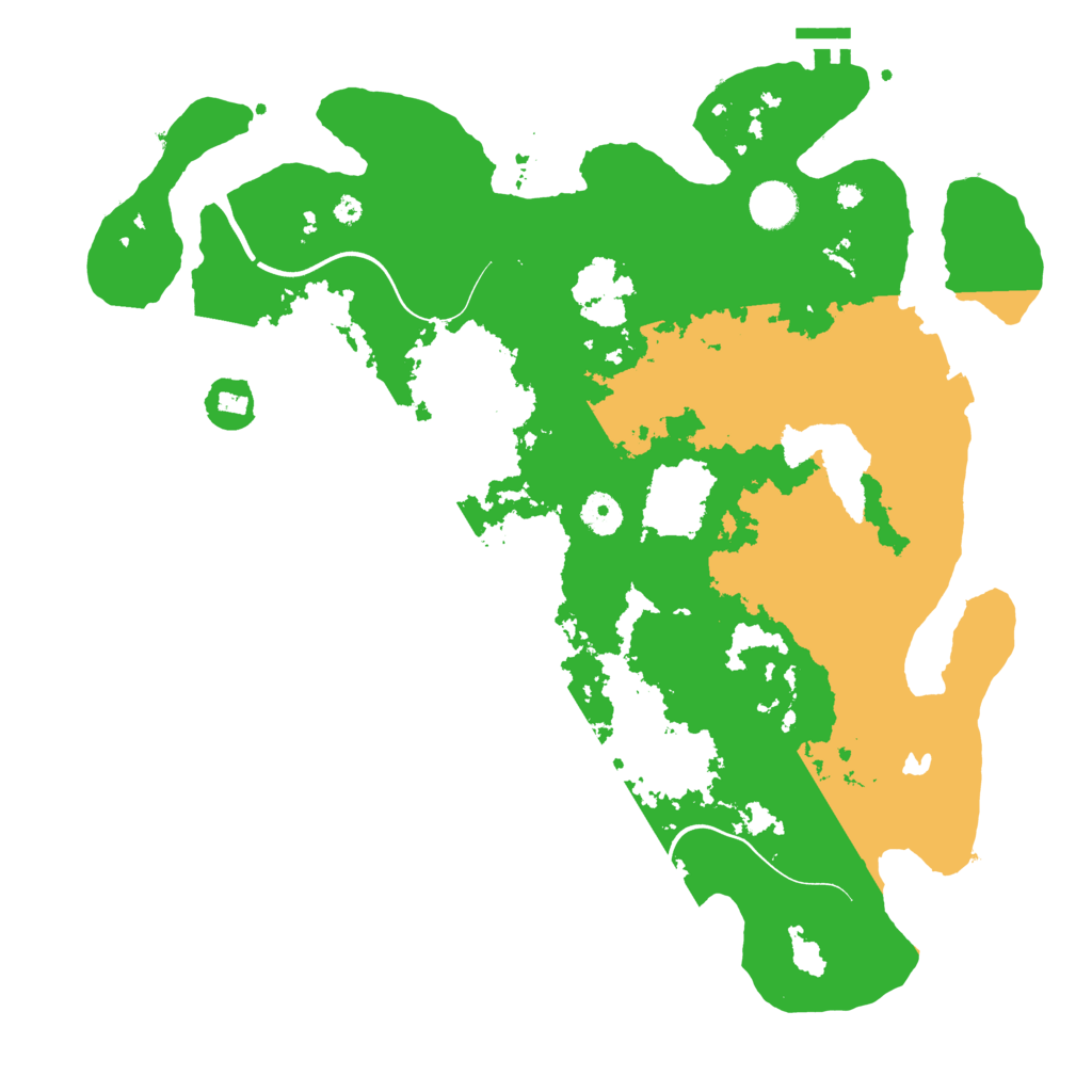 Biome Rust Map: Procedural Map, Size: 4000, Seed: 2037467850