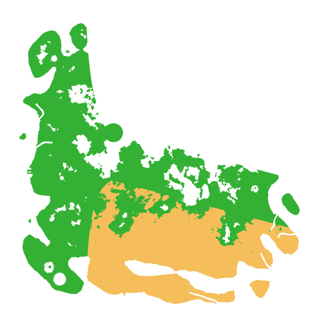 Biome Rust Map: Procedural Map, Size: 4501, Seed: 2141232525