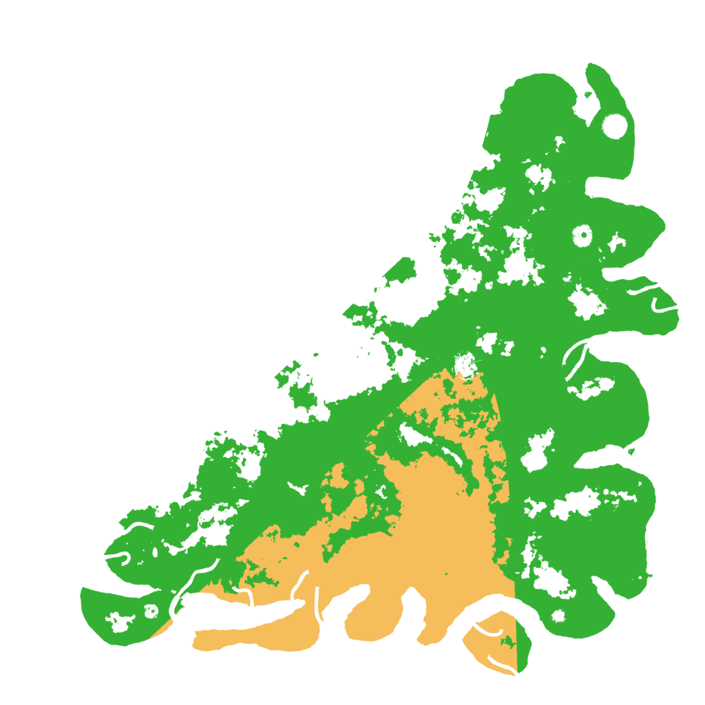 Biome Rust Map: Procedural Map, Size: 5000, Seed: 55283270