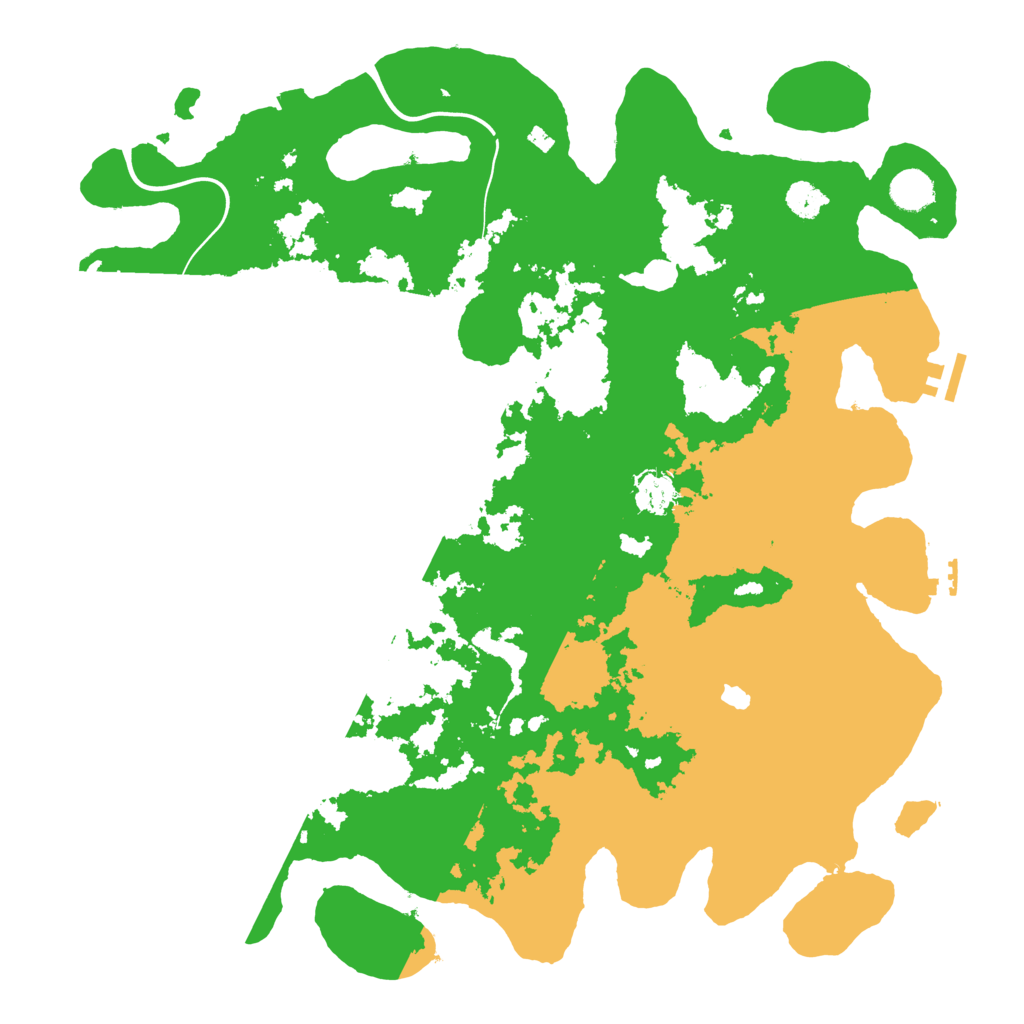 Biome Rust Map: Procedural Map, Size: 4250, Seed: 175707048