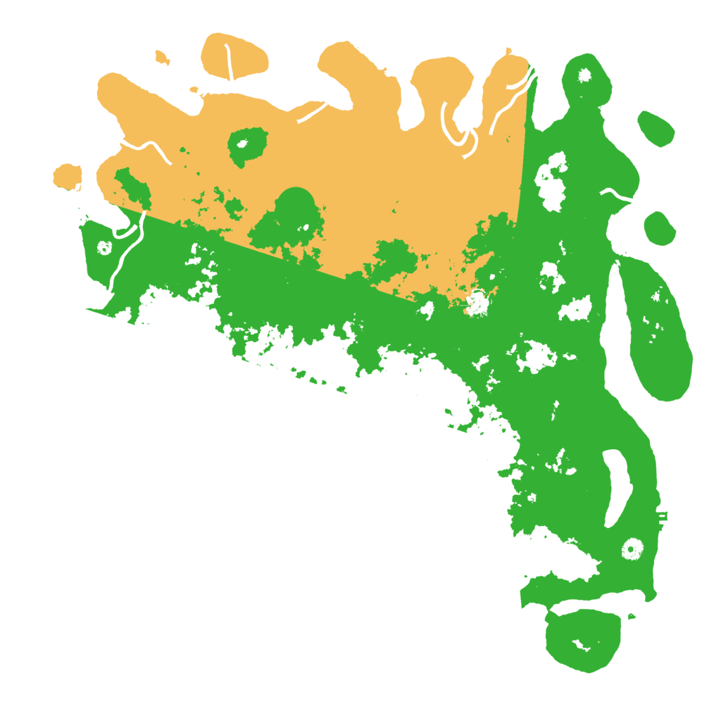 Biome Rust Map: Procedural Map, Size: 5000, Seed: 163217777