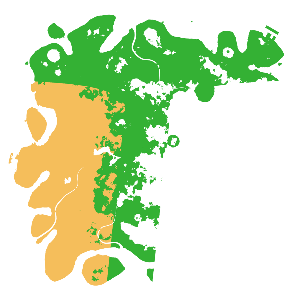Biome Rust Map: Procedural Map, Size: 4250, Seed: 175528641