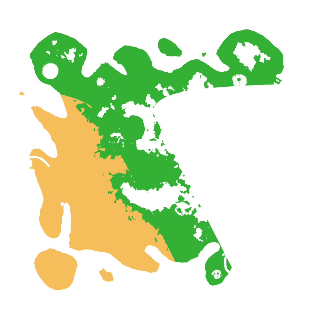 Biome Rust Map: Procedural Map, Size: 3500, Seed: 6773645