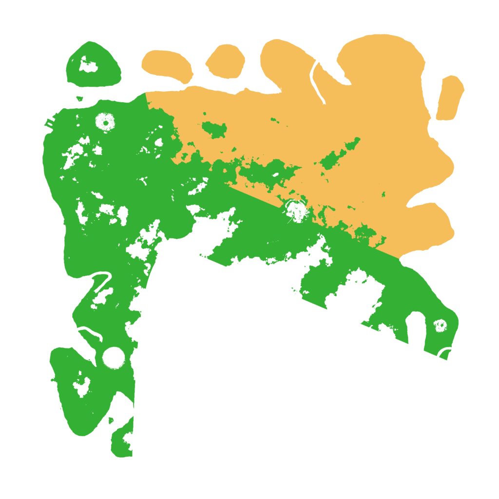 Biome Rust Map: Procedural Map, Size: 4000, Seed: 95828