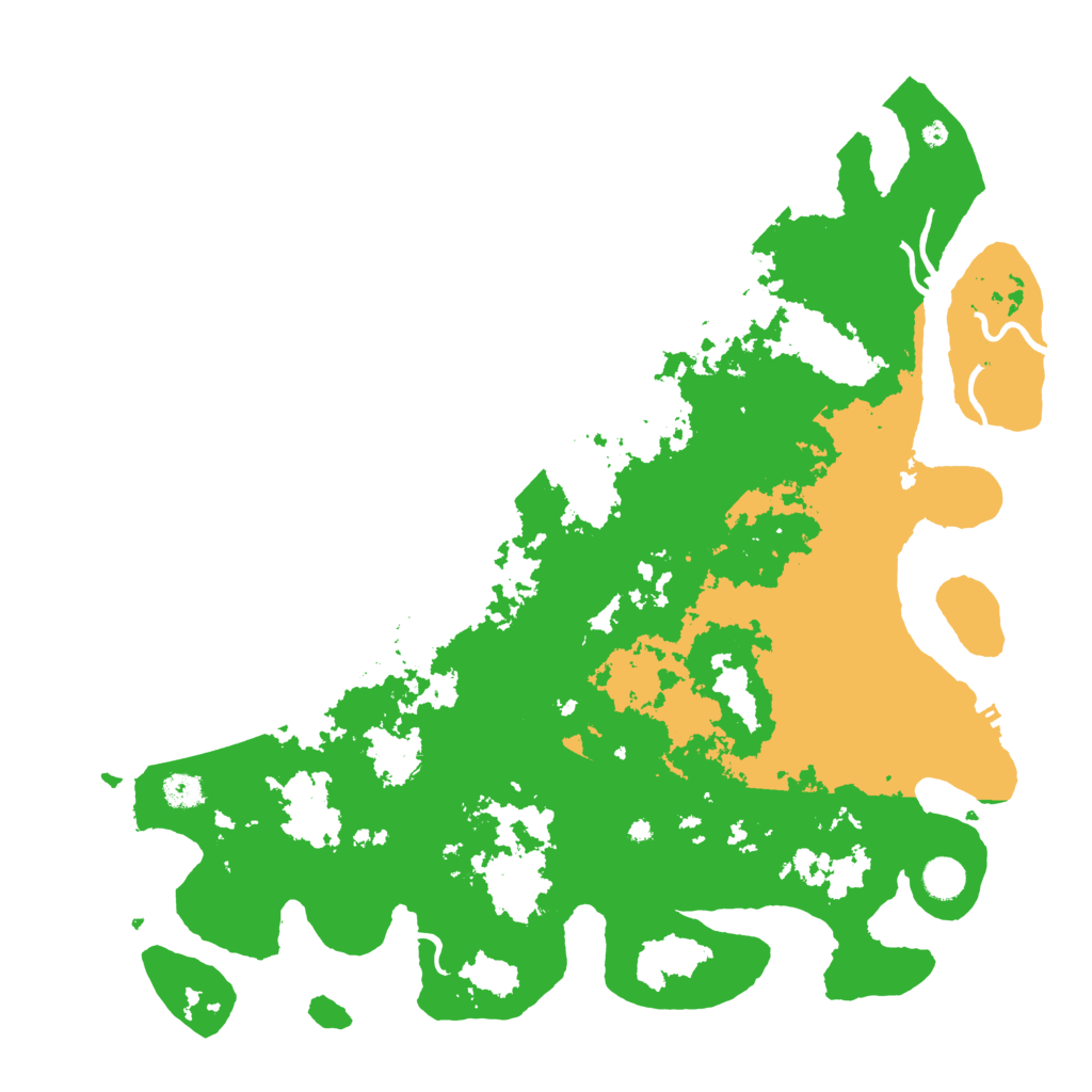 Biome Rust Map: Procedural Map, Size: 4500, Seed: 1411650