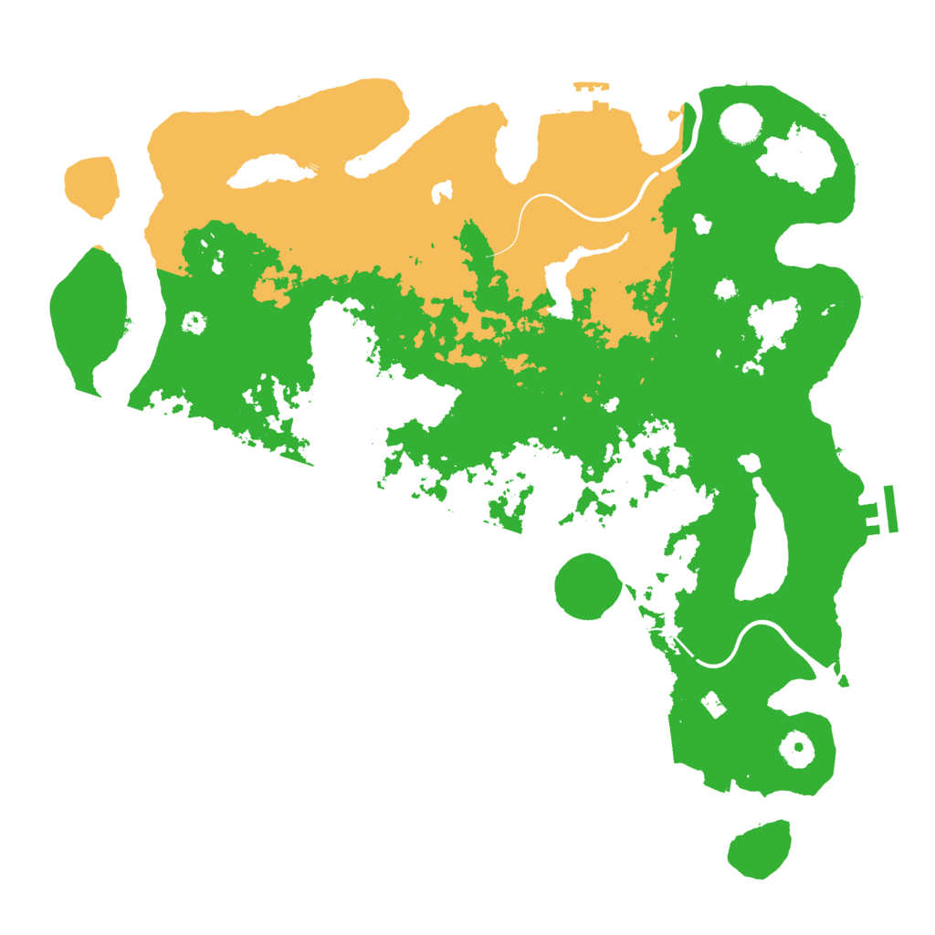 Biome Rust Map: Procedural Map, Size: 4000, Seed: 661963137