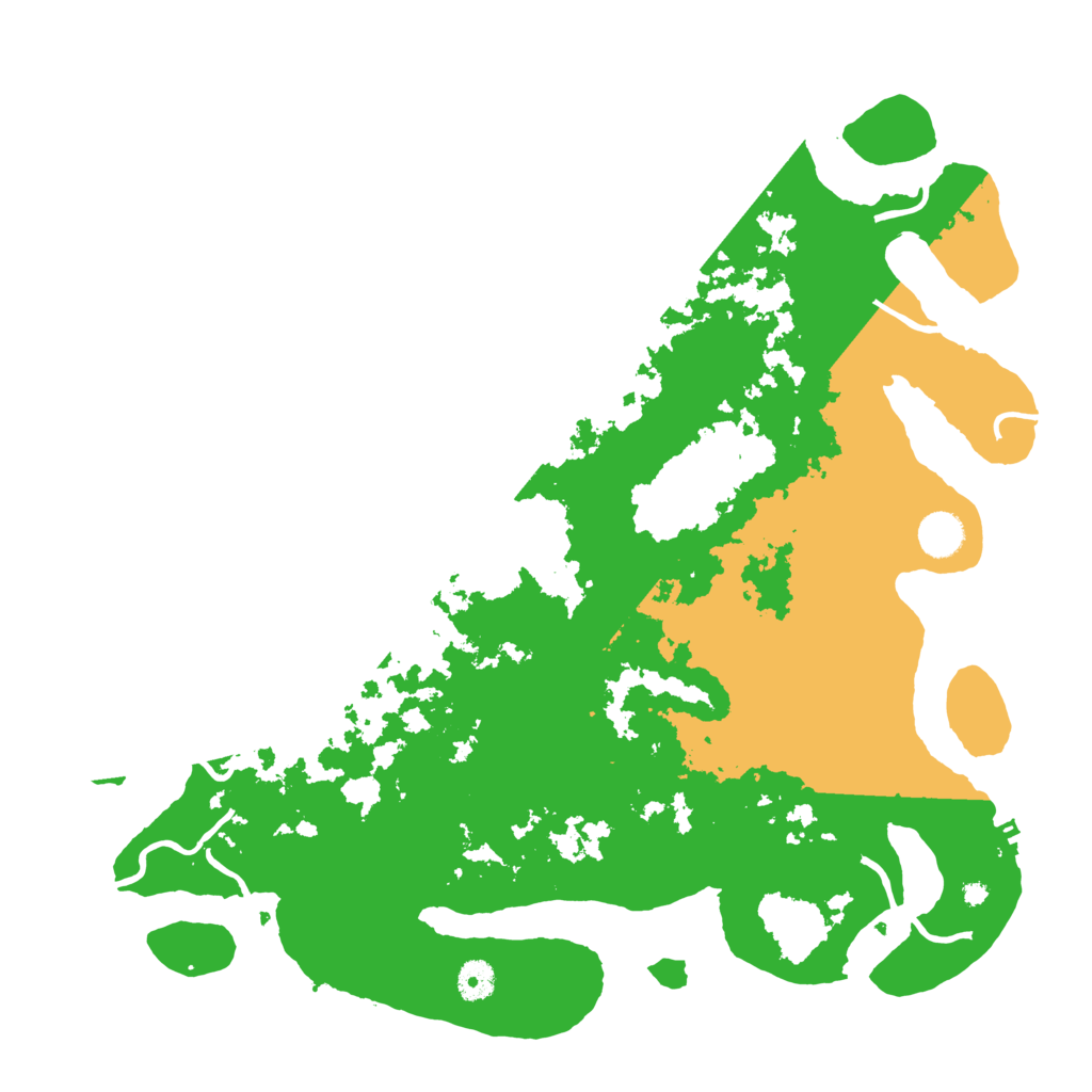 Biome Rust Map: Procedural Map, Size: 4200, Seed: 319