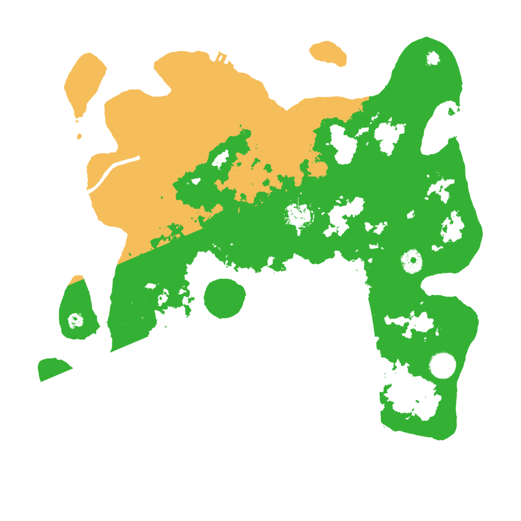 Biome Rust Map: Procedural Map, Size: 3500, Seed: 657072654