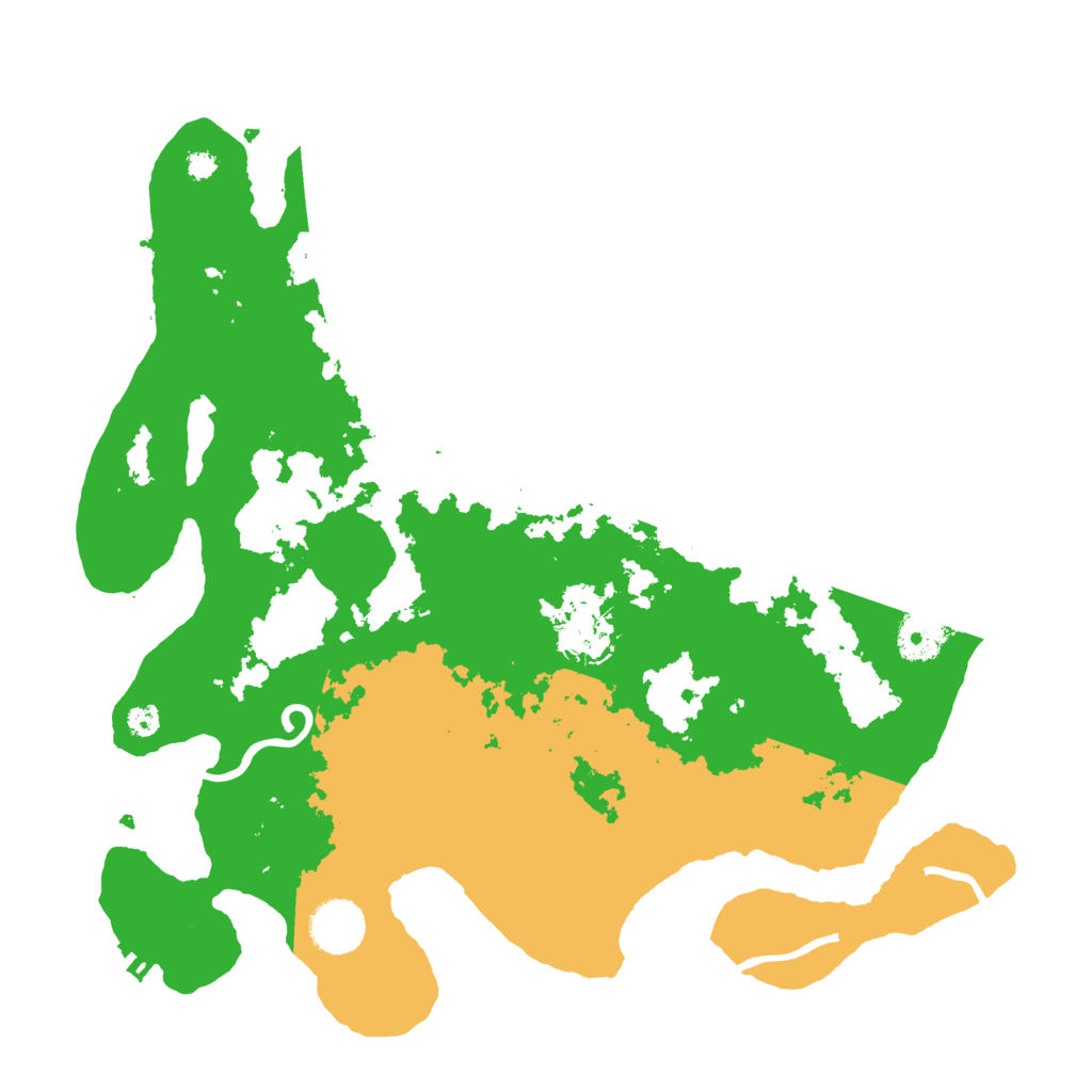 Biome Rust Map: Procedural Map, Size: 3500, Seed: 872651793