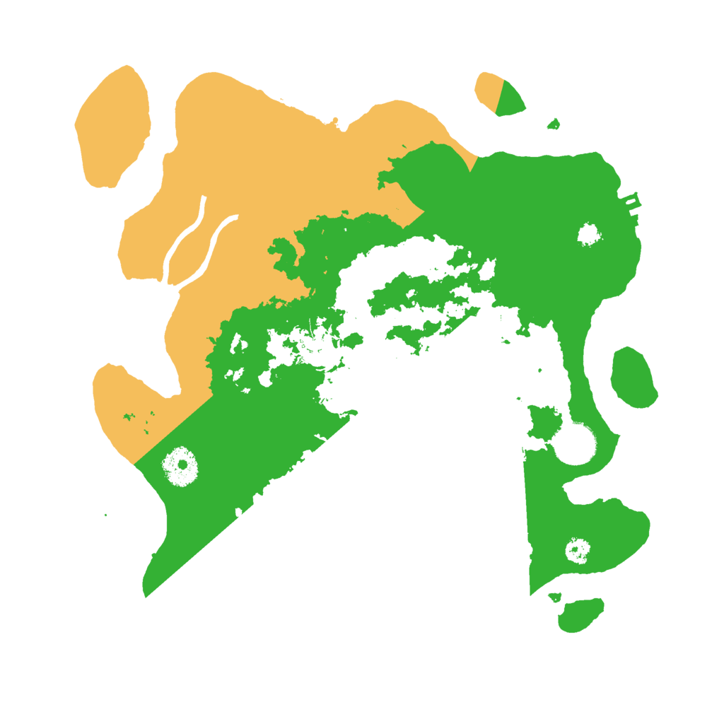 Biome Rust Map: Procedural Map, Size: 3000, Seed: 203118931