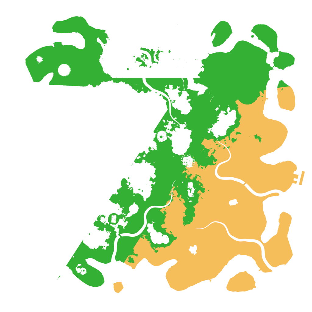 Biome Rust Map: Procedural Map, Size: 4500, Seed: 1365064844