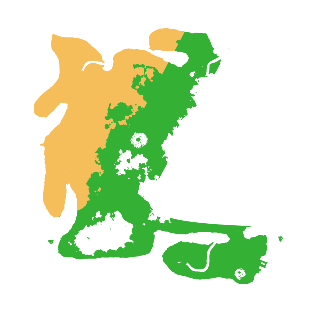 Biome Rust Map: Procedural Map, Size: 3000, Seed: 278867