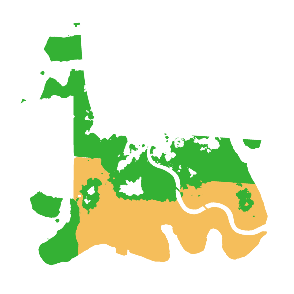 Biome Rust Map: Procedural Map, Size: 3000, Seed: 2159486