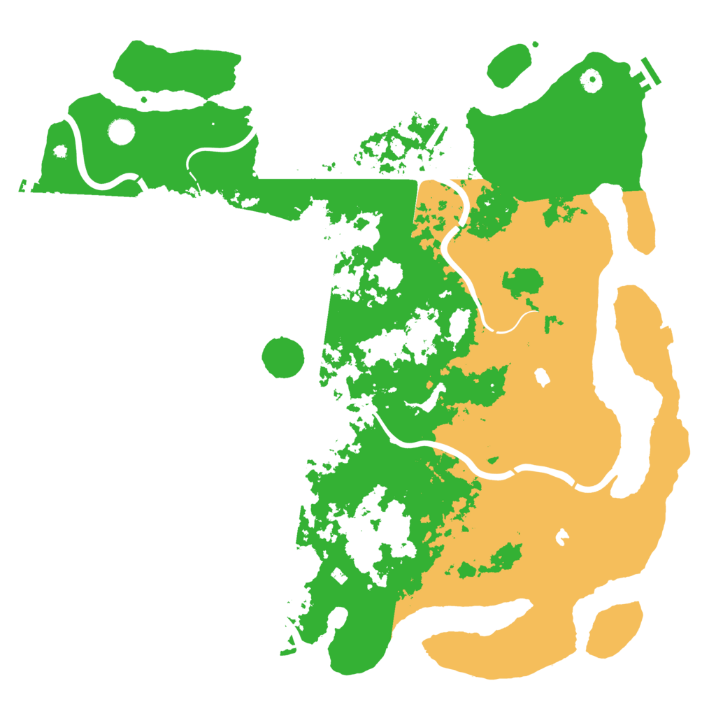 Biome Rust Map: Procedural Map, Size: 4800, Seed: 661633857