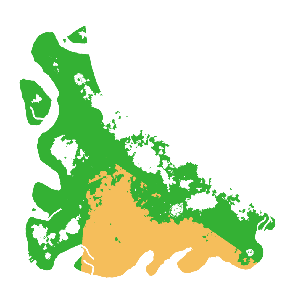 Biome Rust Map: Procedural Map, Size: 4169, Seed: 123745387