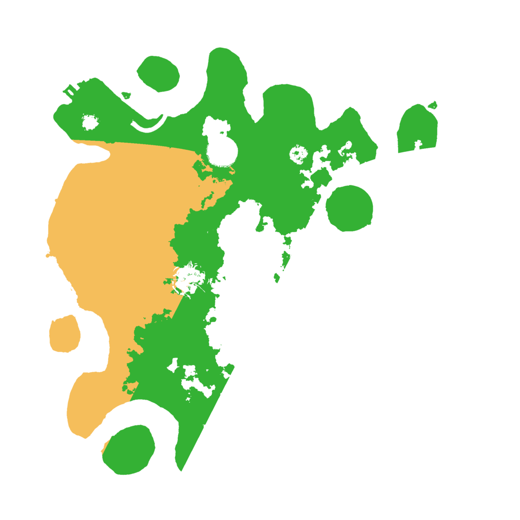 Biome Rust Map: Procedural Map, Size: 3000, Seed: 345133135