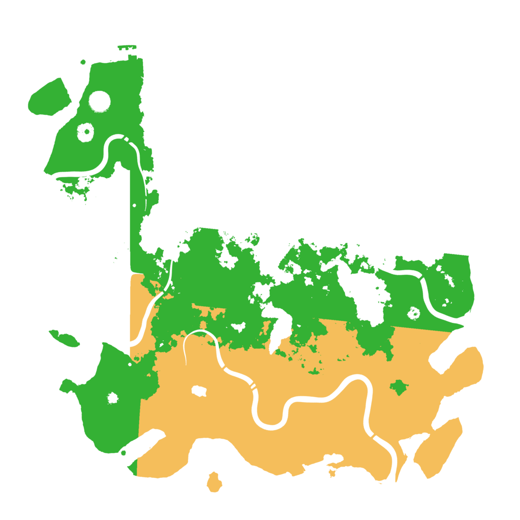 Biome Rust Map: Procedural Map, Size: 4250, Seed: 74435206