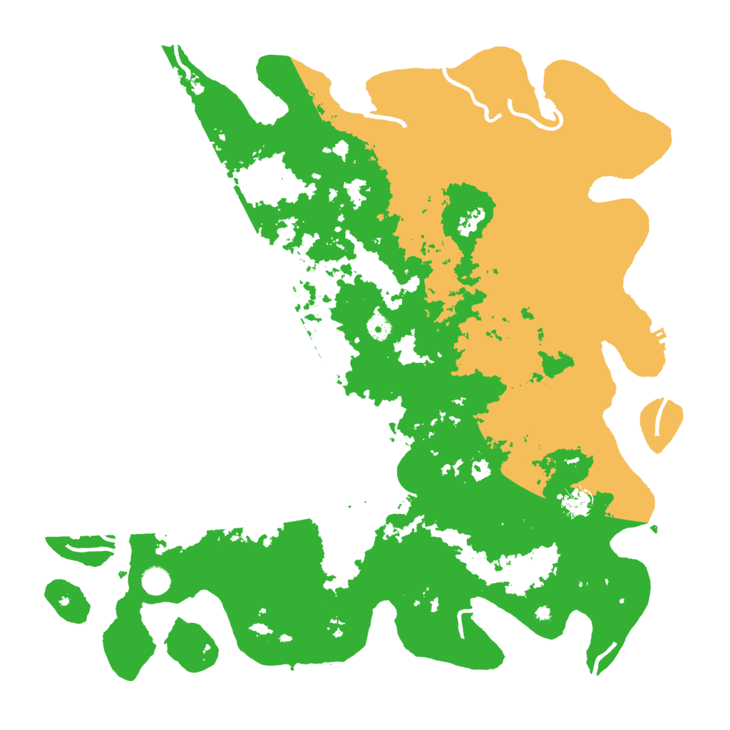 Biome Rust Map: Procedural Map, Size: 4500, Seed: 65977347
