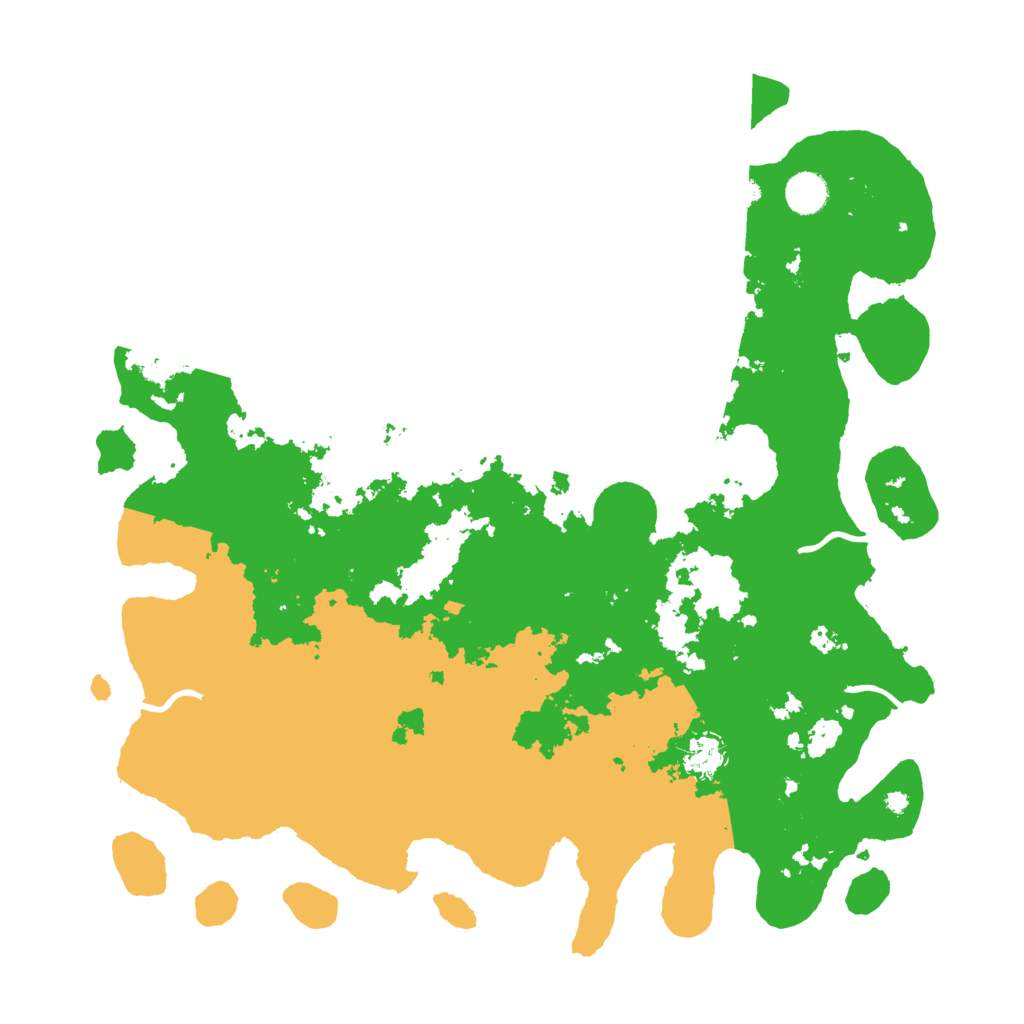 Biome Rust Map: Procedural Map, Size: 4250, Seed: 10794991