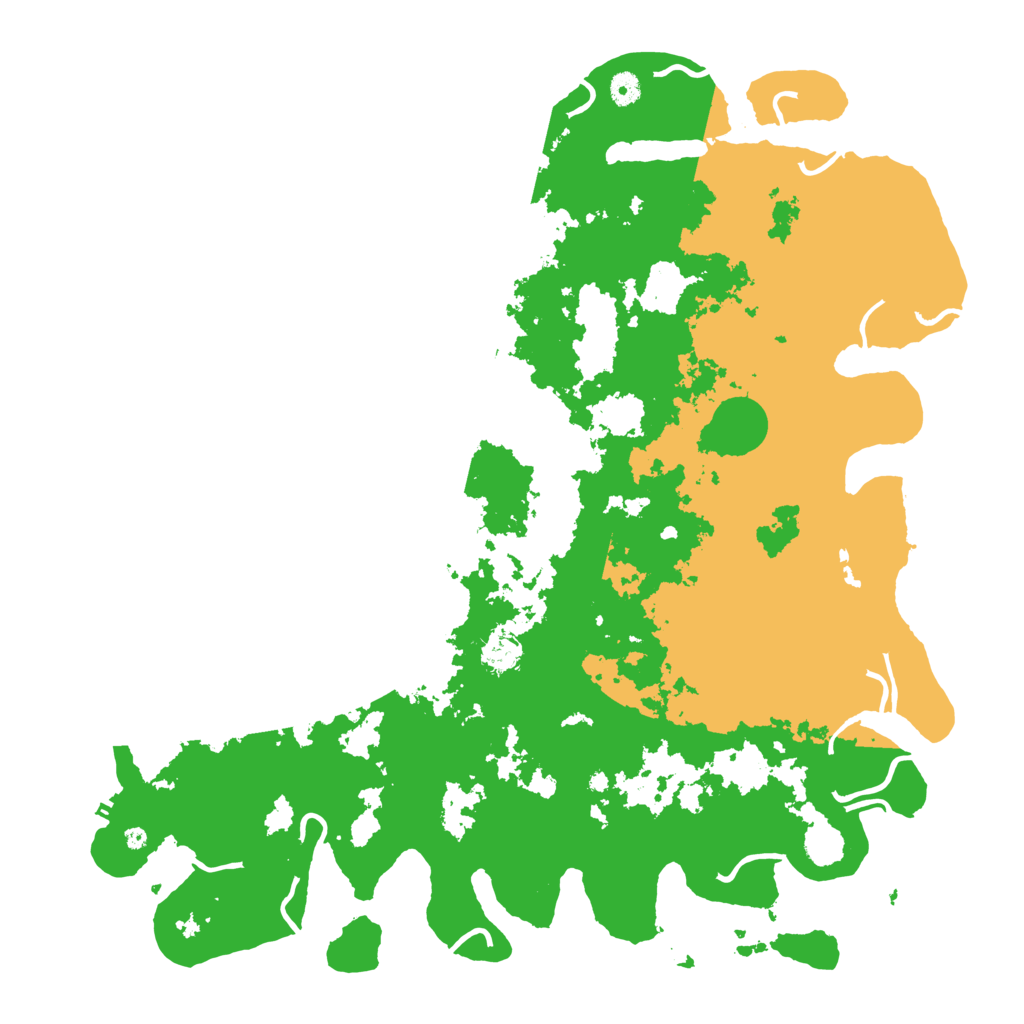 Biome Rust Map: Procedural Map, Size: 4800, Seed: 780560090