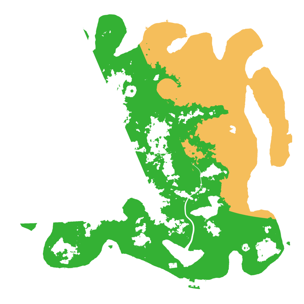 Biome Rust Map: Procedural Map, Size: 4000, Seed: 198236083
