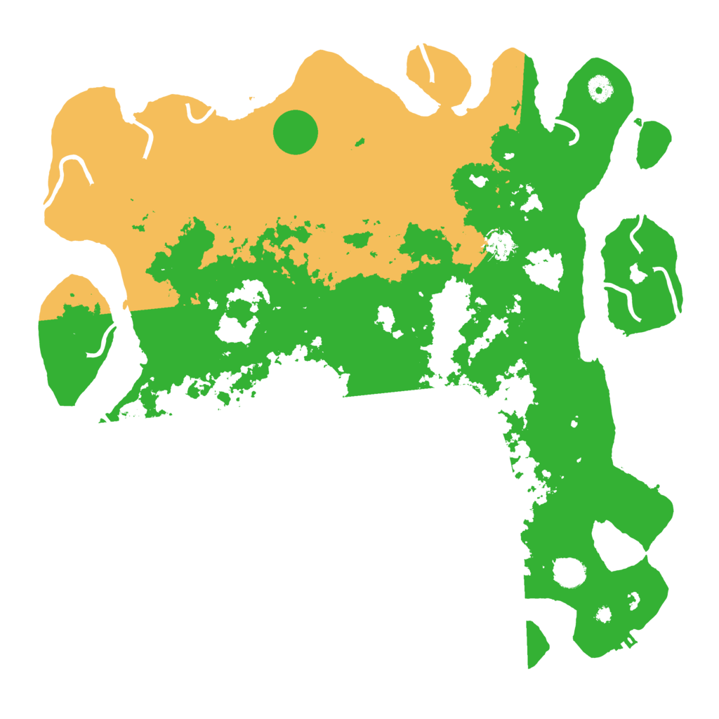 Biome Rust Map: Procedural Map, Size: 4250, Seed: 862576489