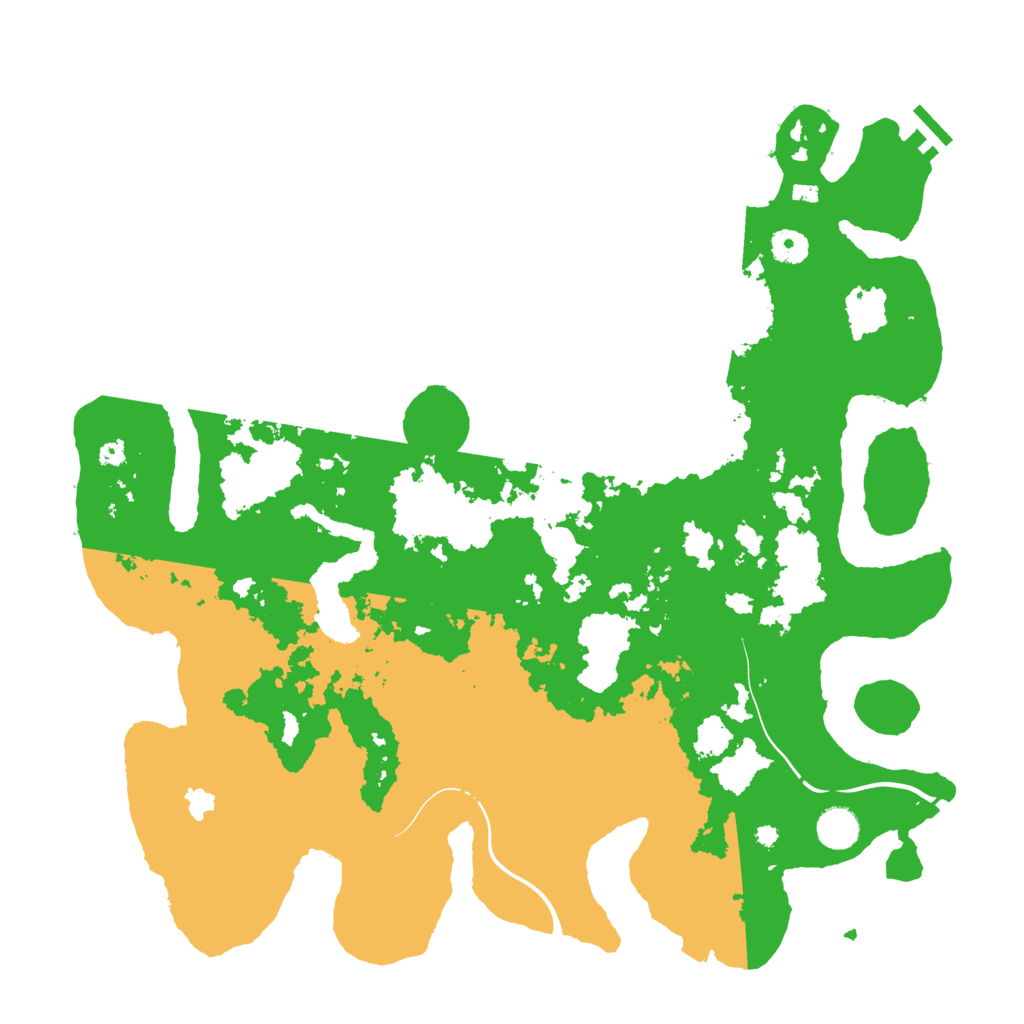 Biome Rust Map: Procedural Map, Size: 4250, Seed: 892214045