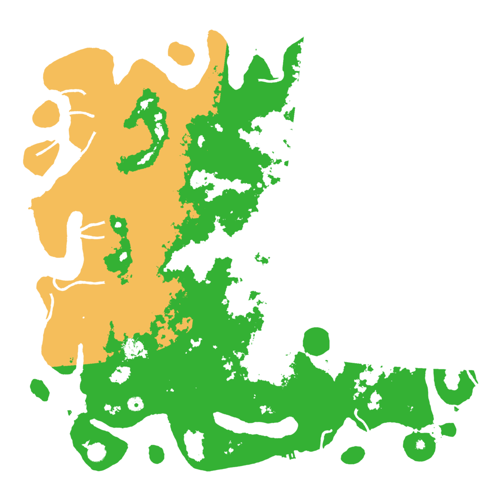 Biome Rust Map: Procedural Map, Size: 5000, Seed: 2028516808