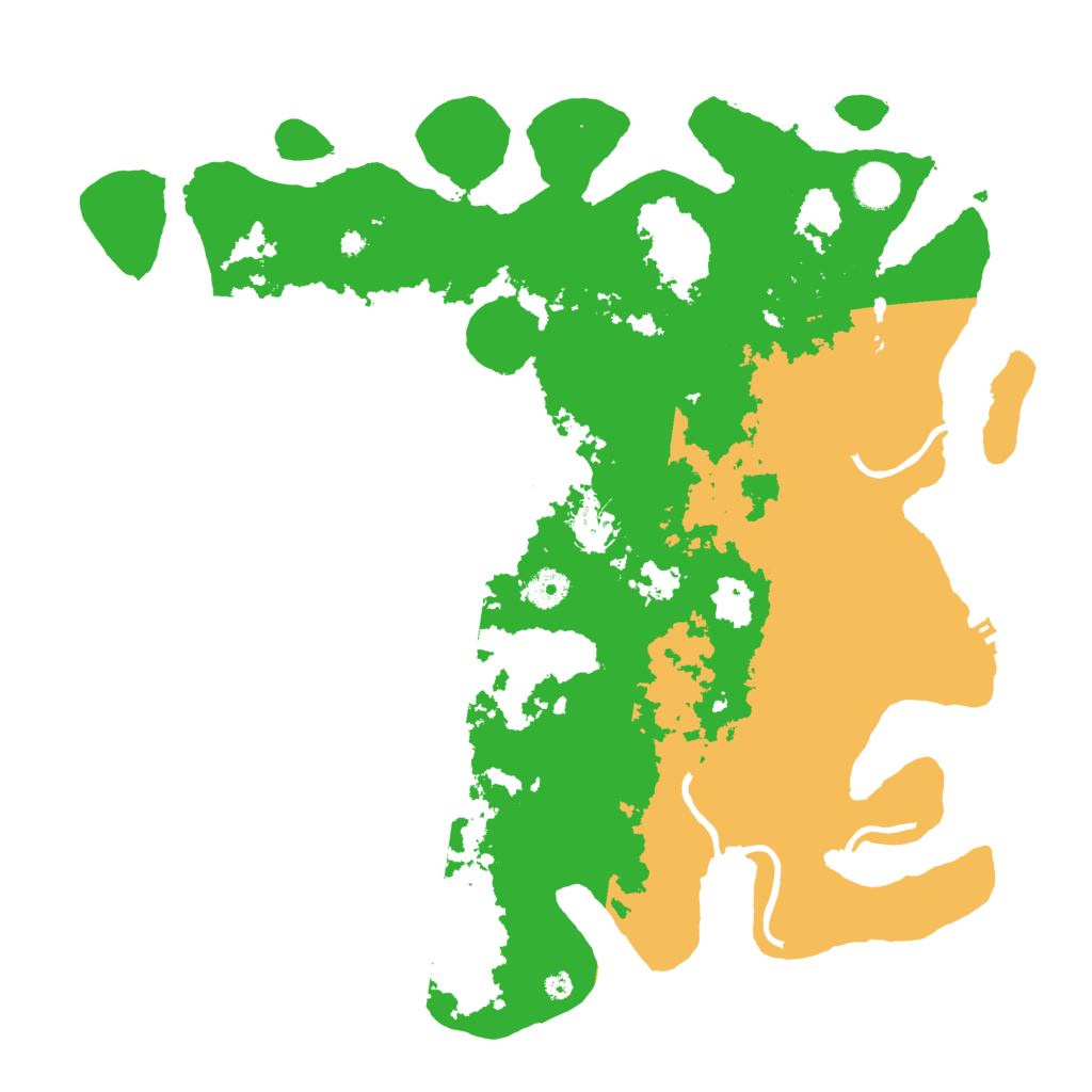 Biome Rust Map: Procedural Map, Size: 4096, Seed: 391144198