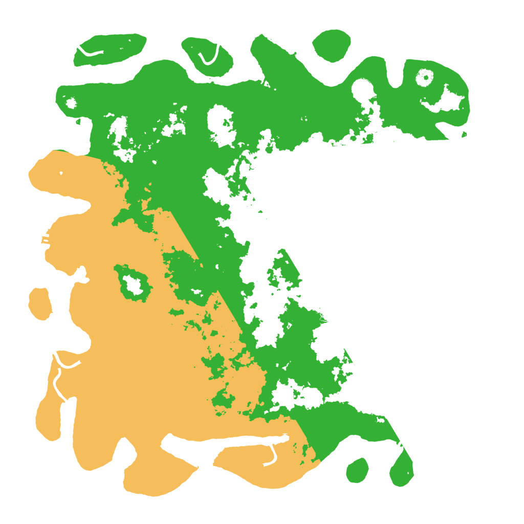Biome Rust Map: Procedural Map, Size: 4500, Seed: 68423163