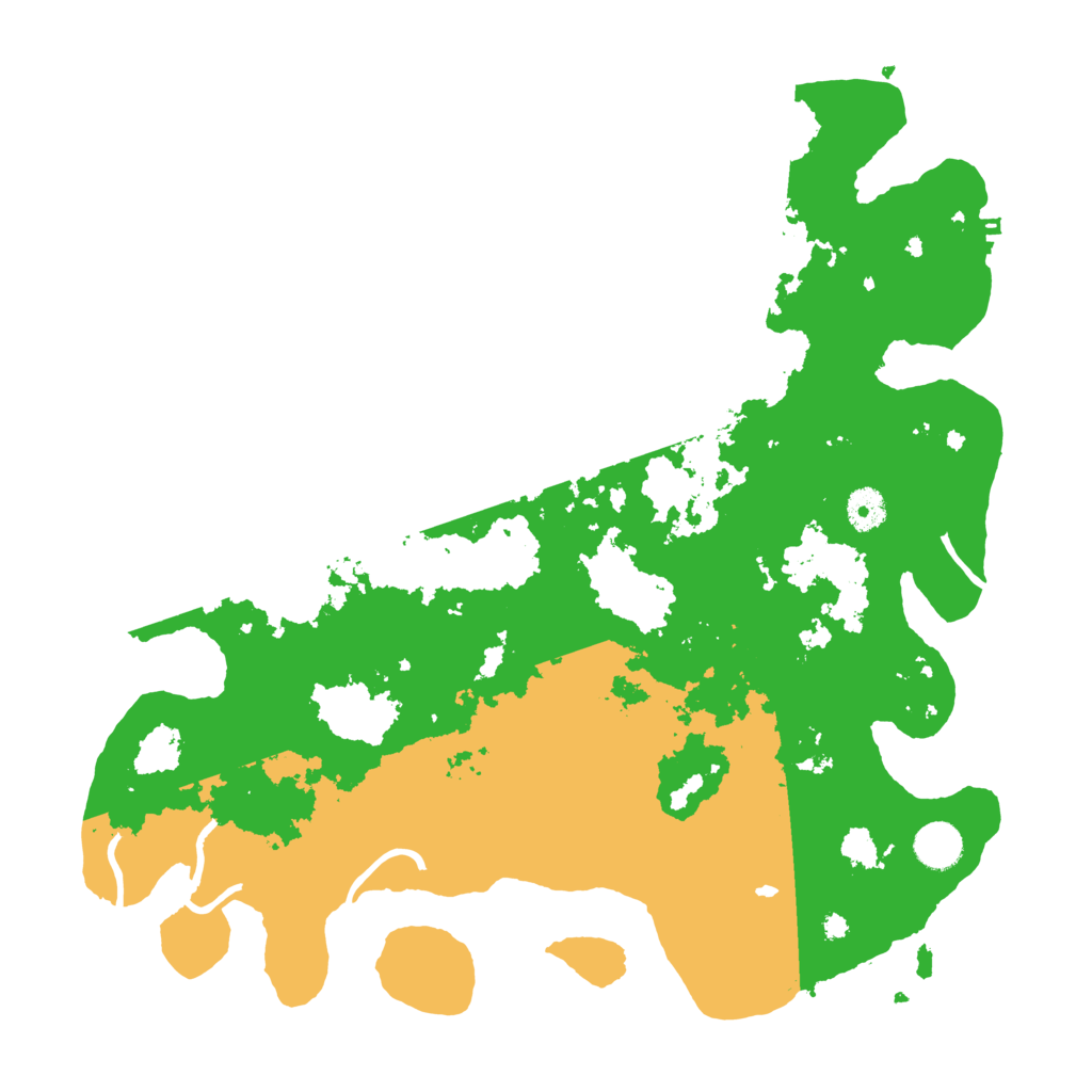 Biome Rust Map: Procedural Map, Size: 4000, Seed: 25315389