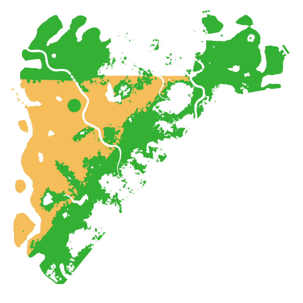 Biome Rust Map: Procedural Map, Size: 6000, Seed: 17892