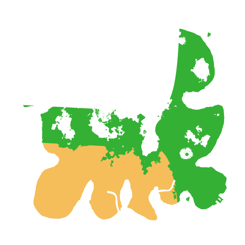 Biome Rust Map: Procedural Map, Size: 3000, Seed: 509868516