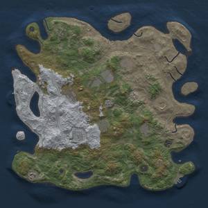 Thumbnail Rust Map: Procedural Map, Size: 4250, Seed: 814980854, 18 Monuments