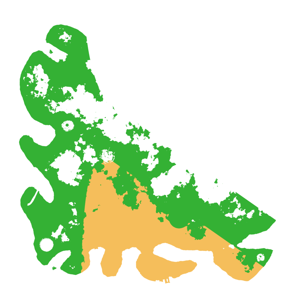 Biome Rust Map: Procedural Map, Size: 4000, Seed: 366121