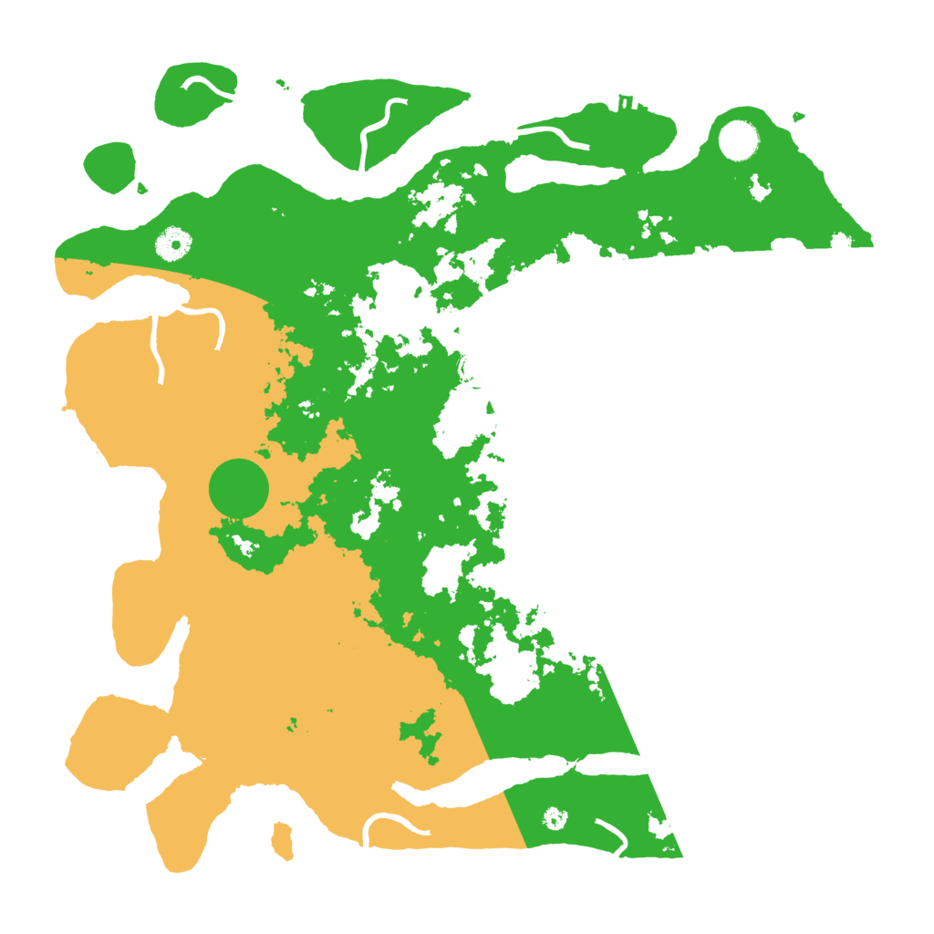 Biome Rust Map: Procedural Map, Size: 4100, Seed: 1469731900