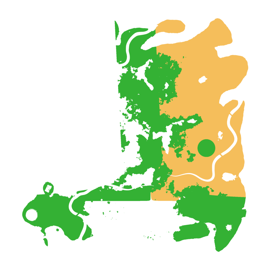 Biome Rust Map: Procedural Map, Size: 4000, Seed: 1538661191