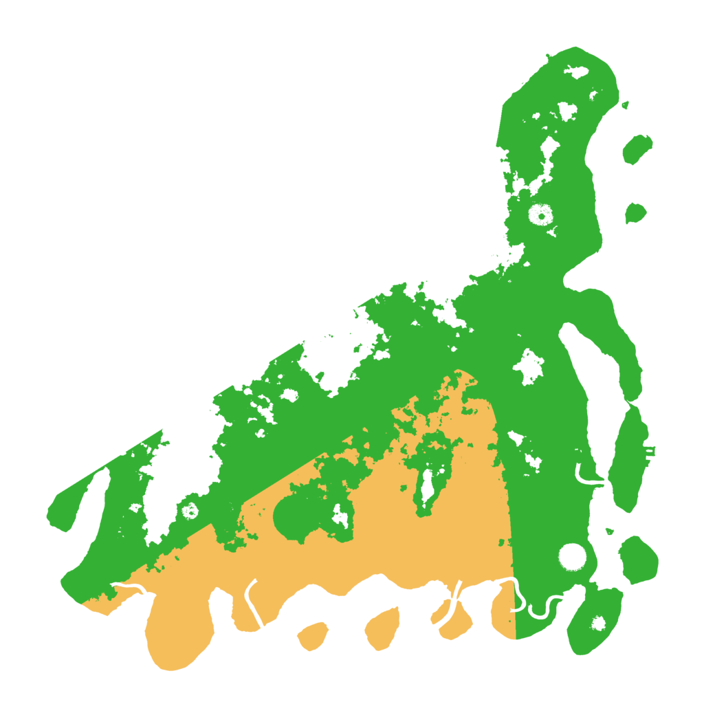 Biome Rust Map: Procedural Map, Size: 4500, Seed: 1910012306