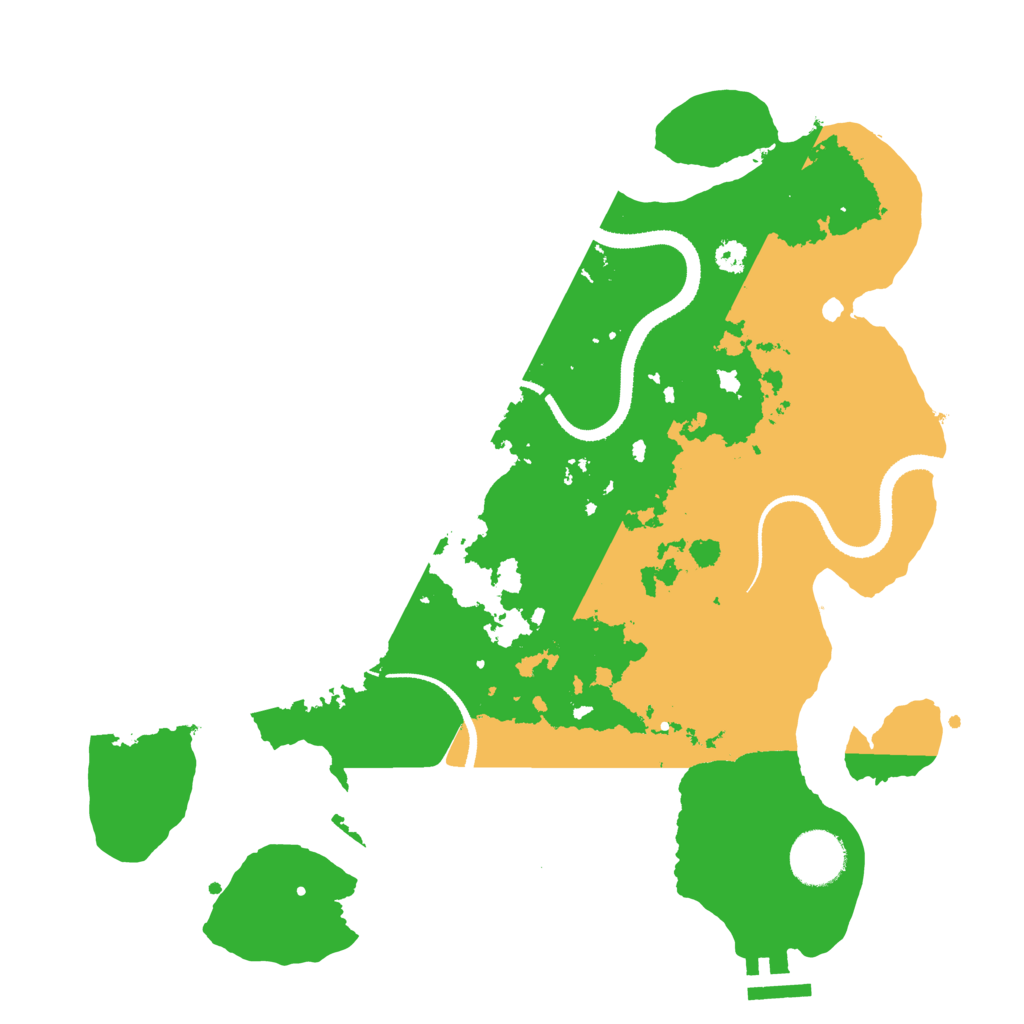 Biome Rust Map: Procedural Map, Size: 3250, Seed: 1600454086