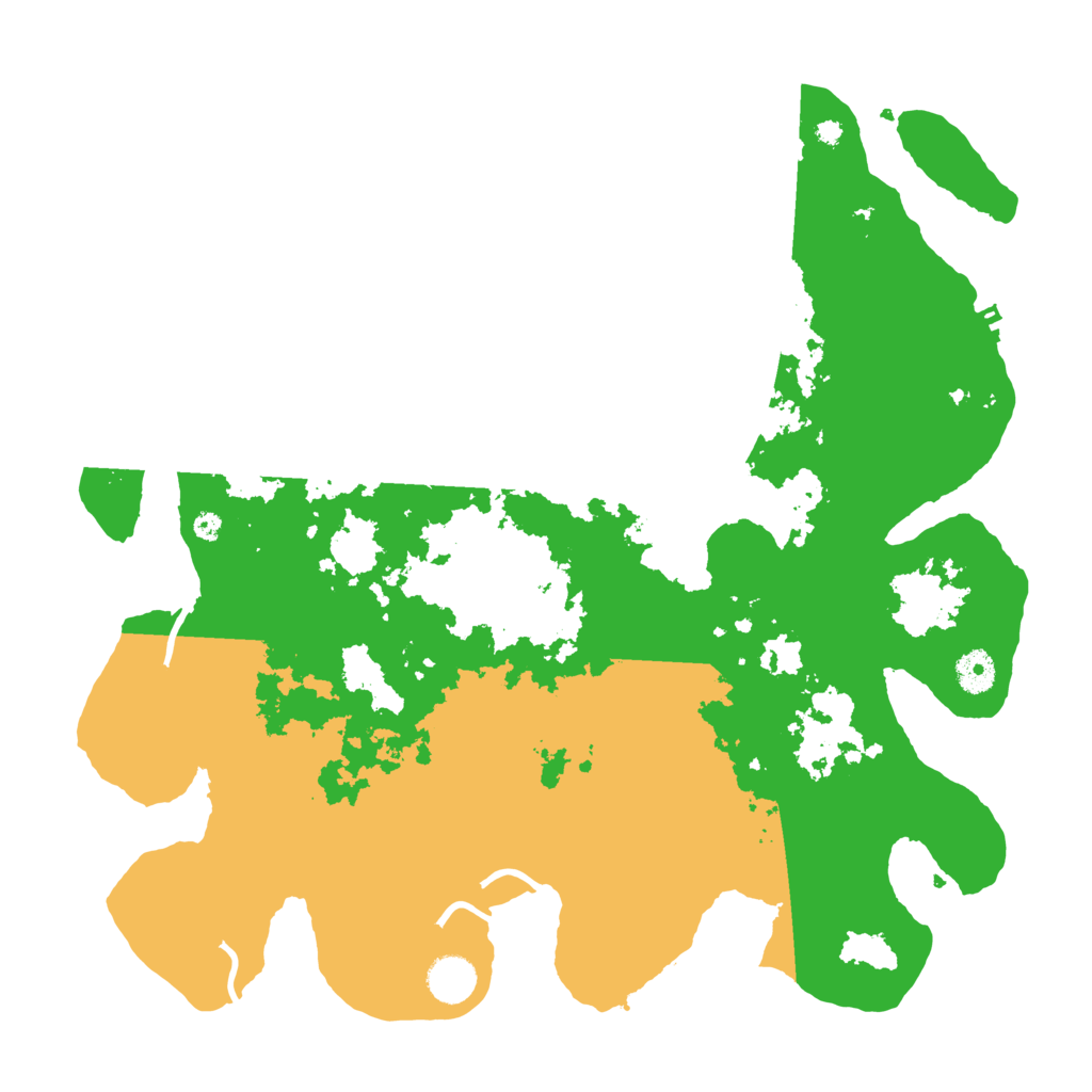 Biome Rust Map: Procedural Map, Size: 4000, Seed: 3052023